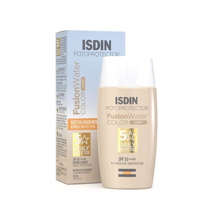 

Fusion Water Color Spf 50 Тонированный ежедневный солнцезащитный крем для лица 50 мл Светлый, Isdin