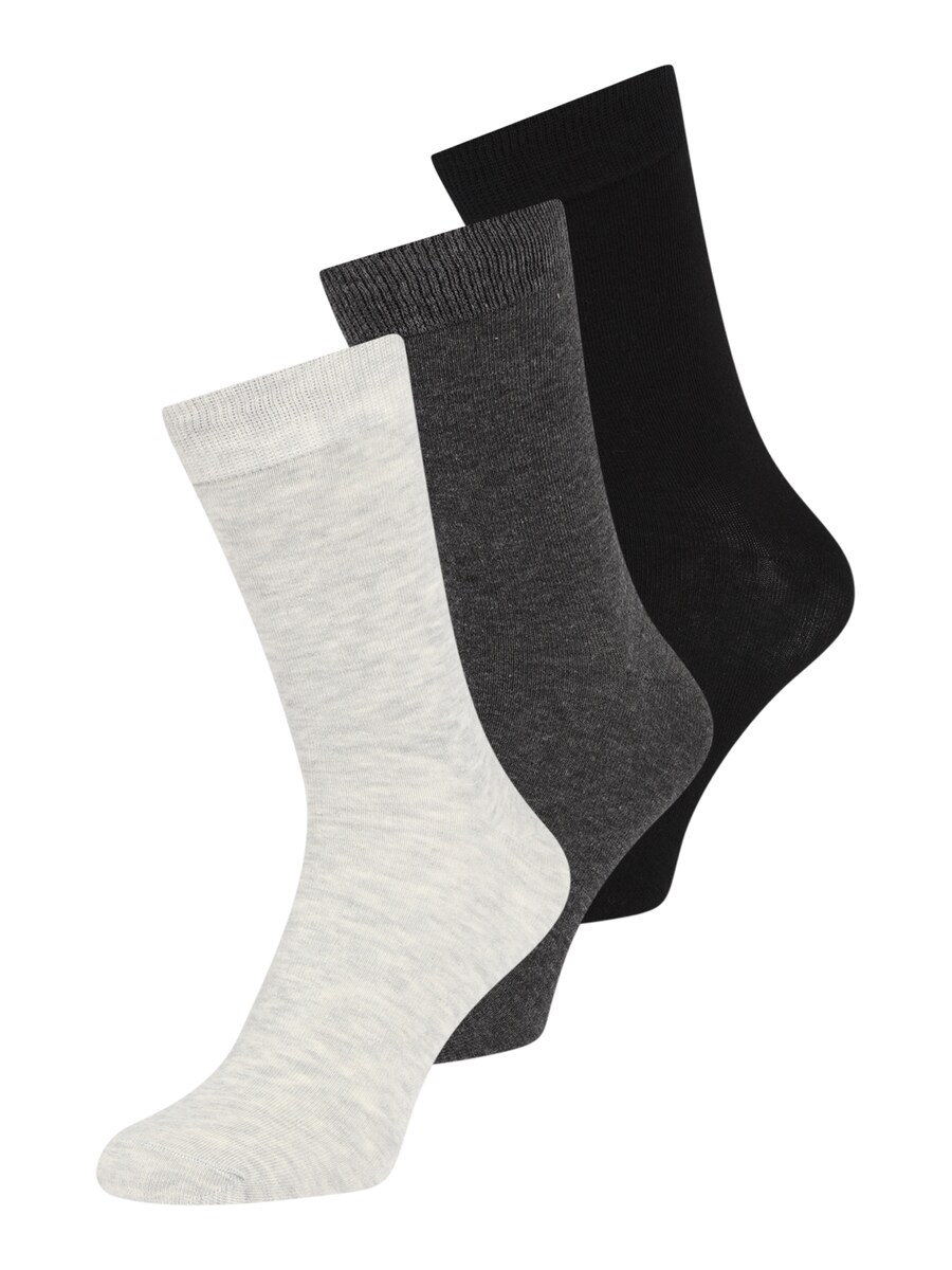 

Носки Jack & Jones Plus Jacrafael, цвет mottled grey/Black/mottled white