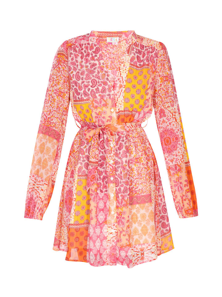 

Платье до колена IZIA, цвет orange multicolor