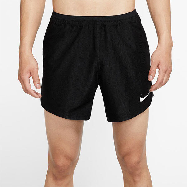 Шорты pro solid color quick dry breathable sports training gym shorts black Nike, мультиколор — фото 4