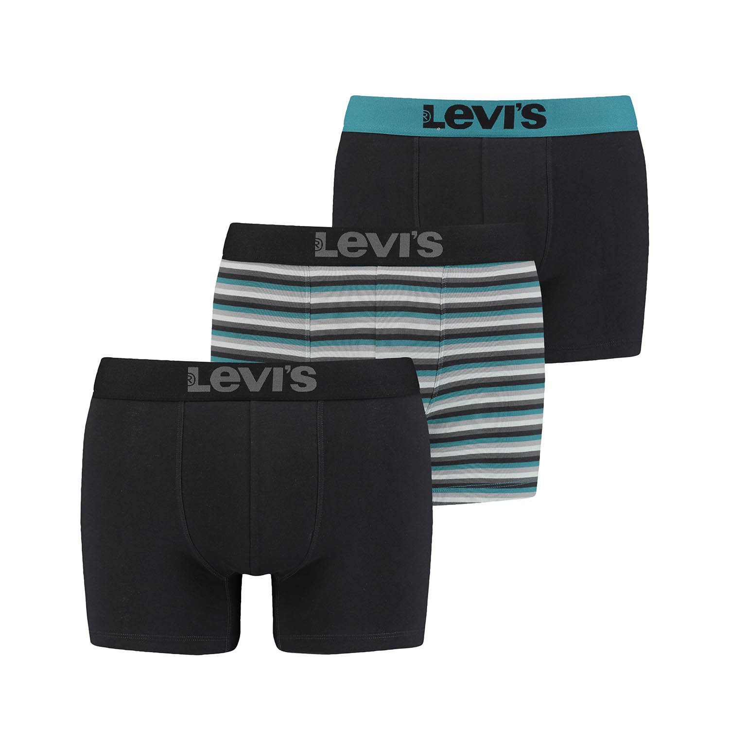 

Боксеры Levi´s Boxershorts LEVIS Men Giftbox YD Multi Boxer Brief 3P, цвет Black Combo