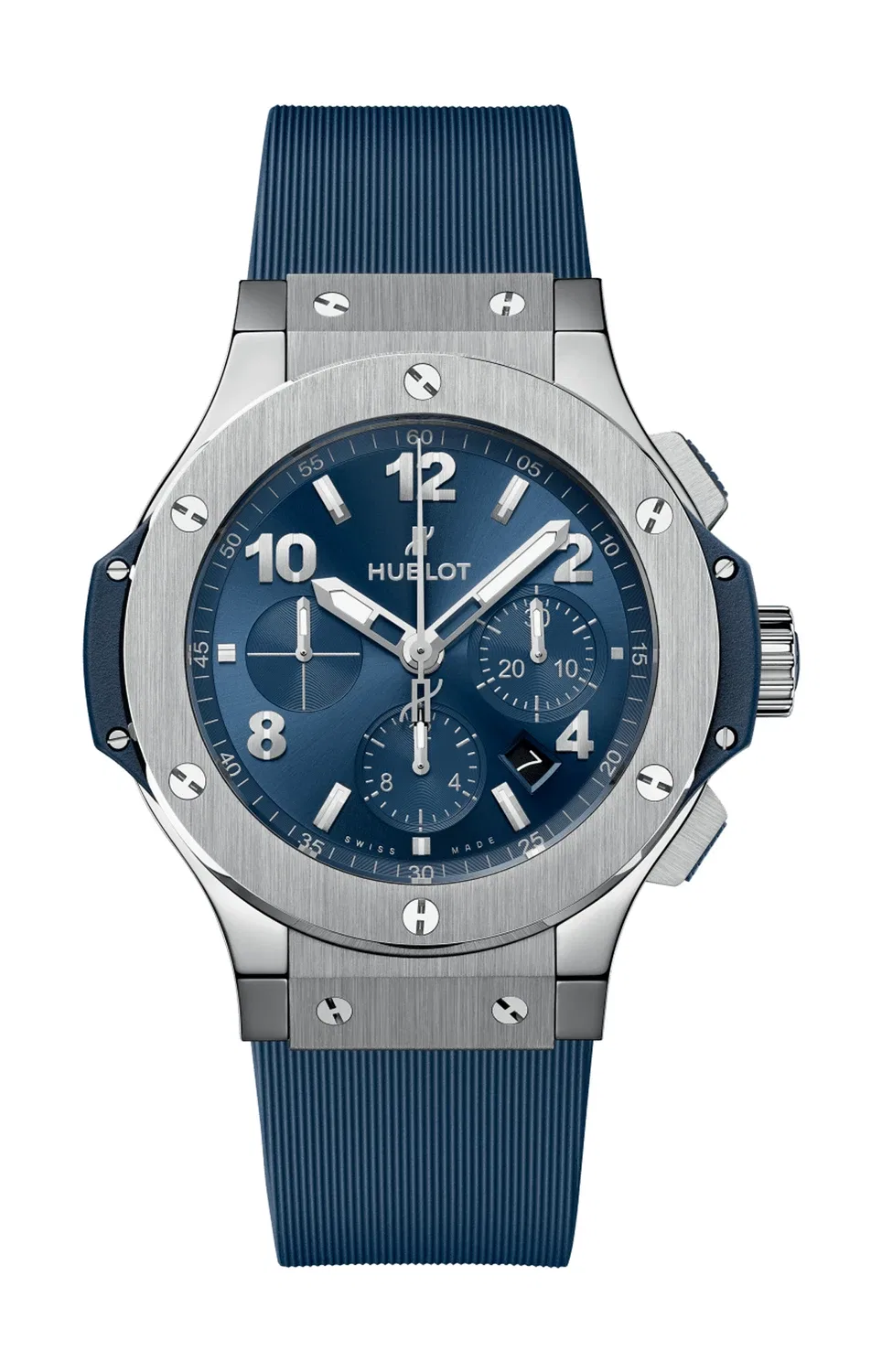 Биг Бэнг Ориджинал Стил Блю 44 мм - 301.SX.710.RX HUBLOT, золотой