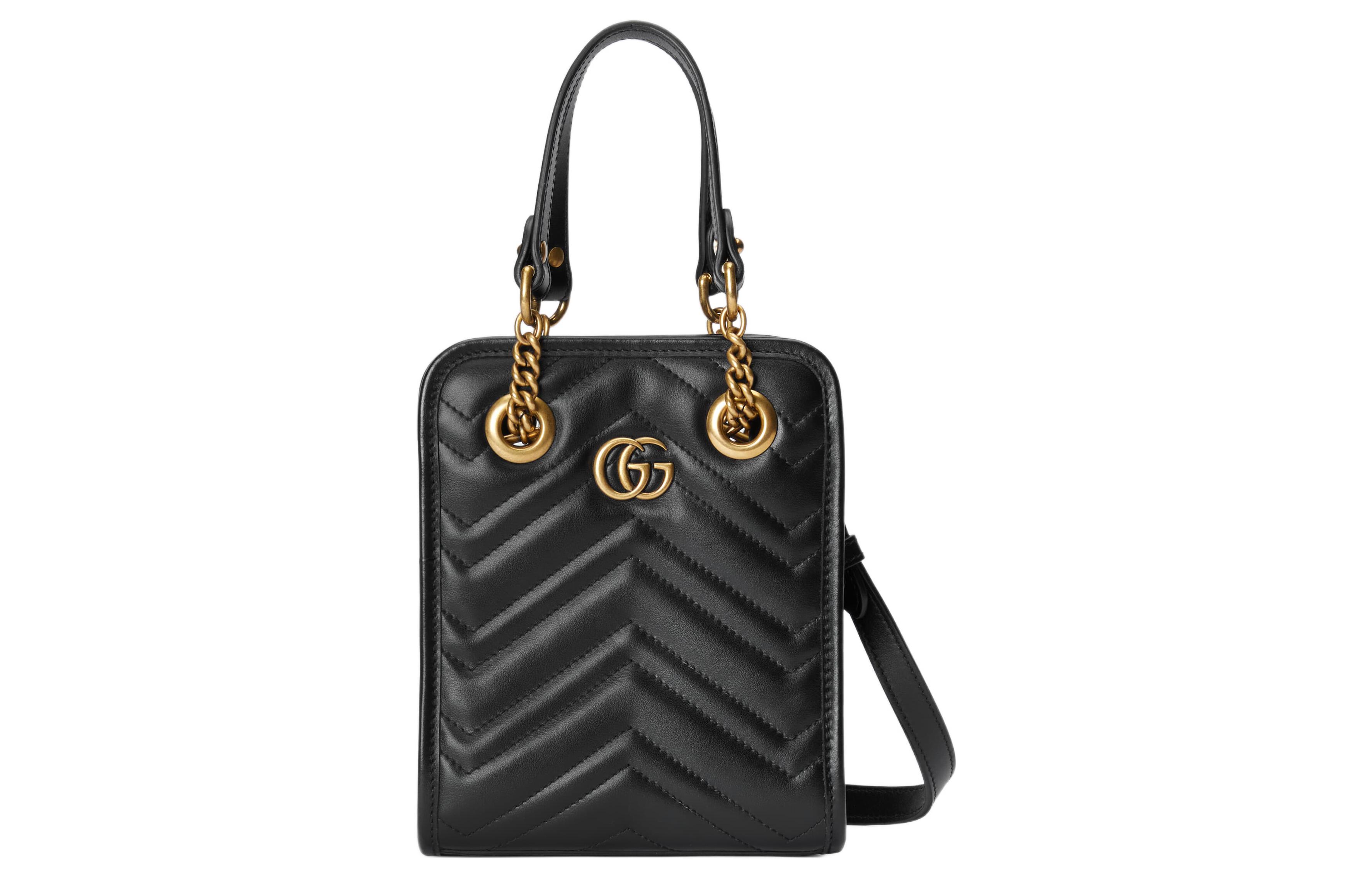 Сумка Gucci Mont Shopper из стеганой кожи — фото 2
