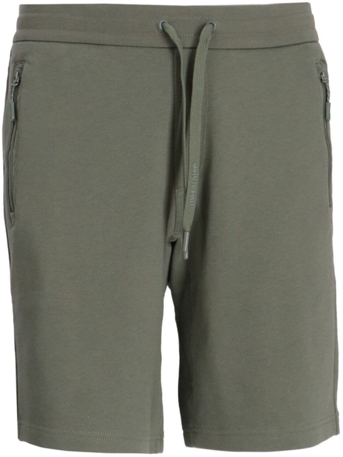 

Хлопковые спортивные шорты Armani Exchange, зеленый