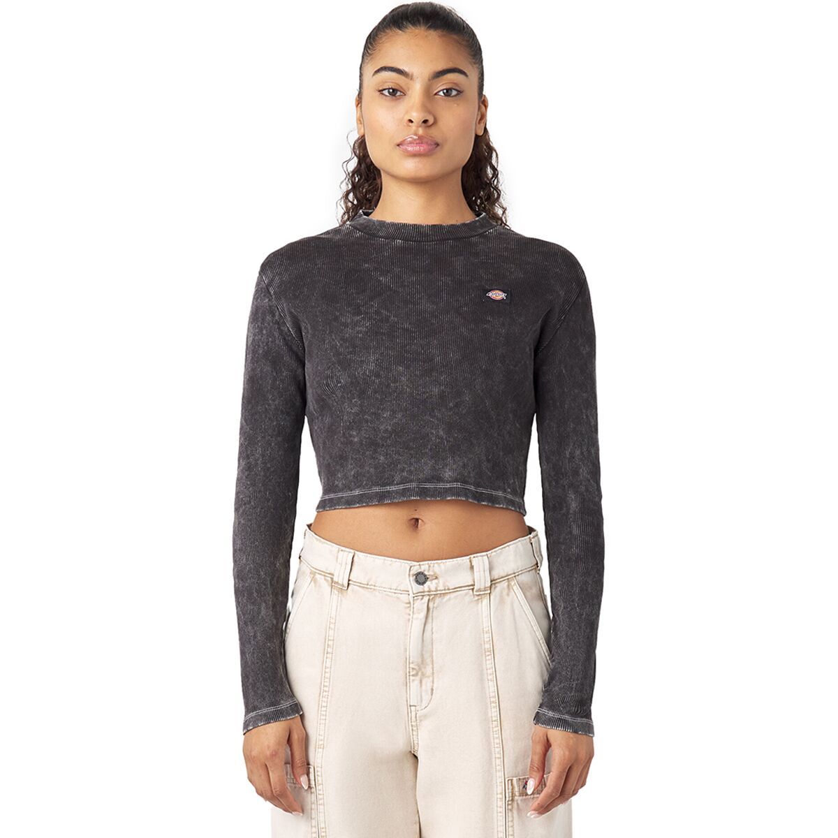 

Ньюингтон футболка с длинным рукавом Dickies, черный