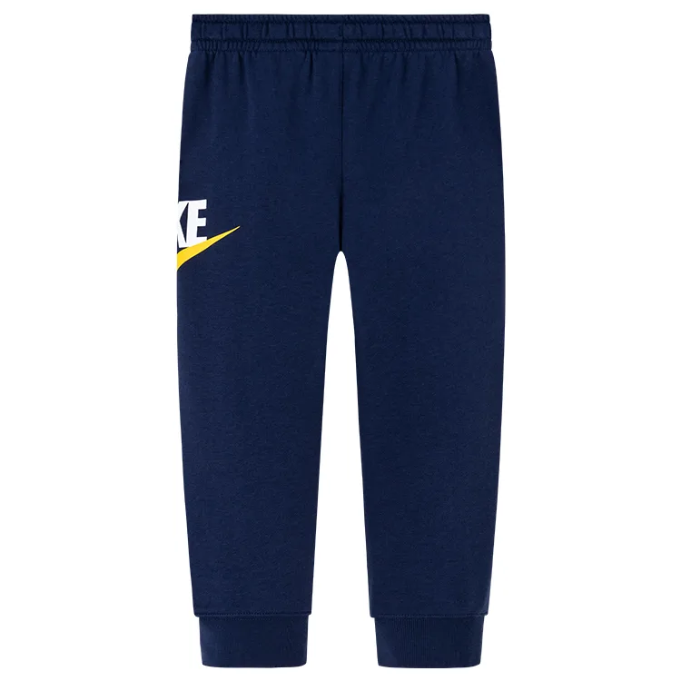 Детские вязаные спортивные штаны утепленные Nike, Turkish Blue — фото 4
