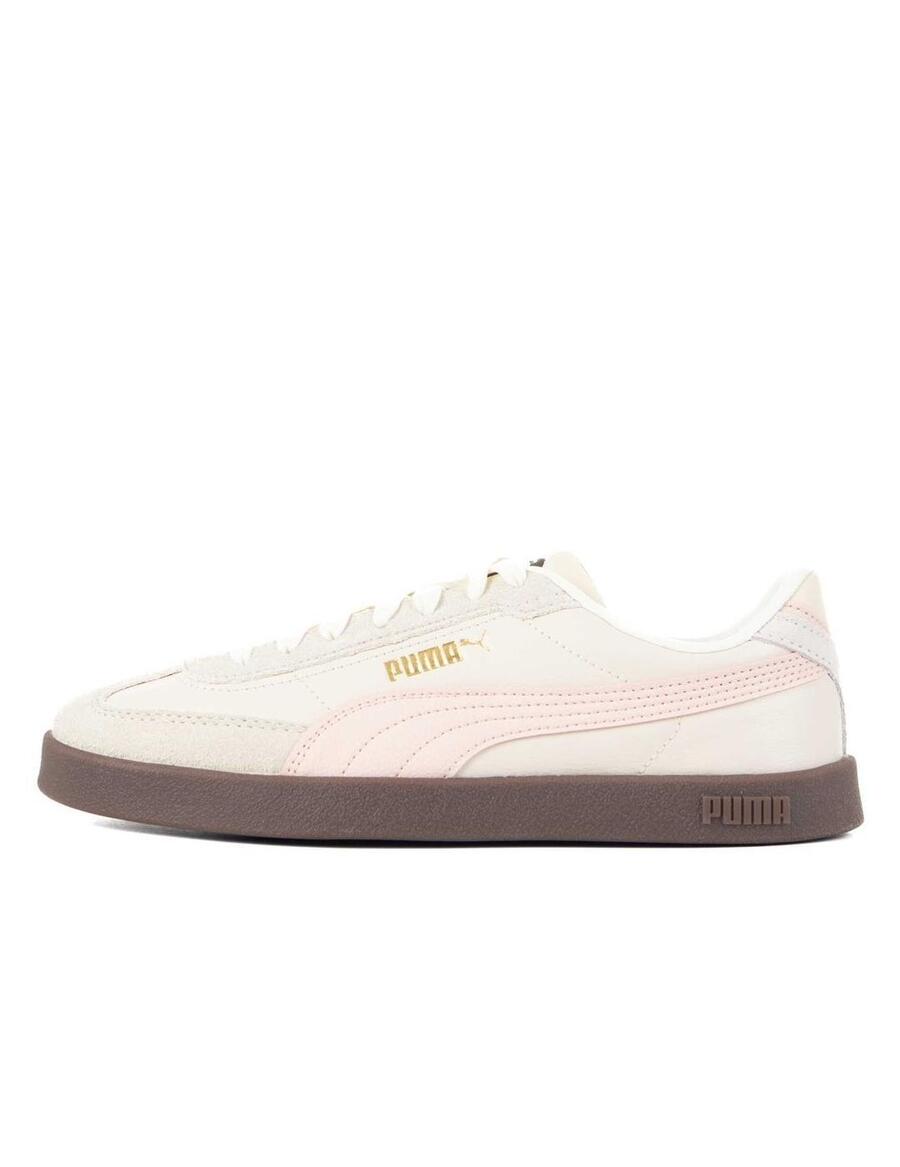 Женские кроссовки Puma Club II бежевого цвета — фото 2