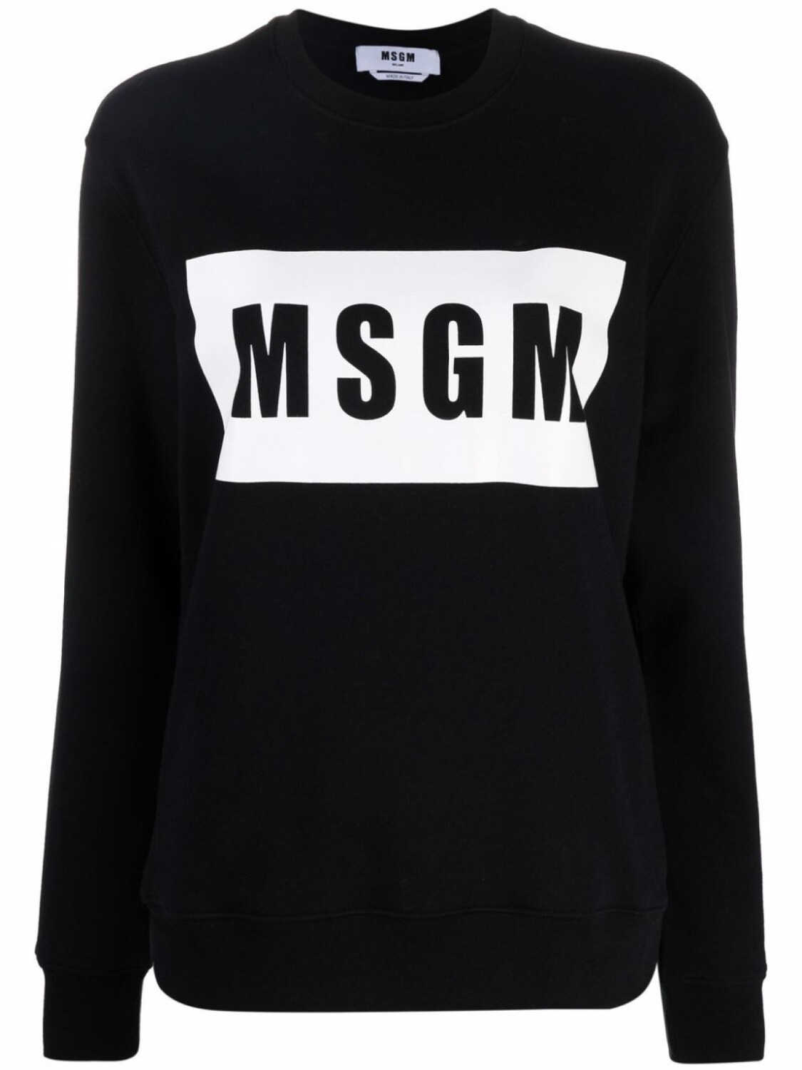 

MSGM толстовка с логотипом, черный