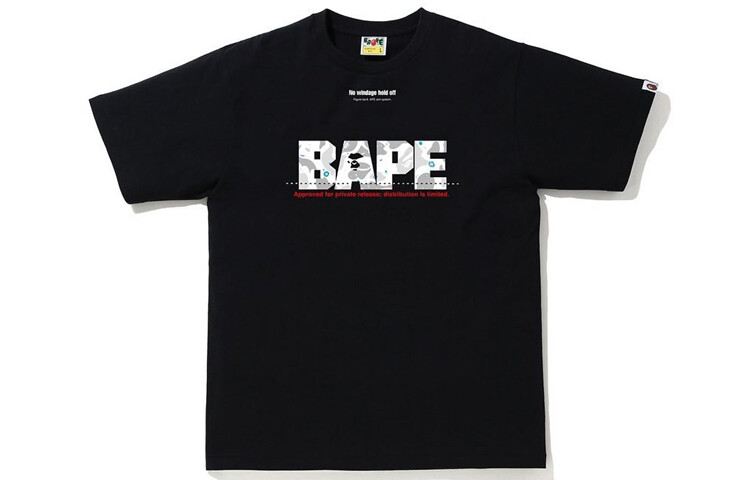 

Футболка Bape унисекс A Bathing Ape, черный