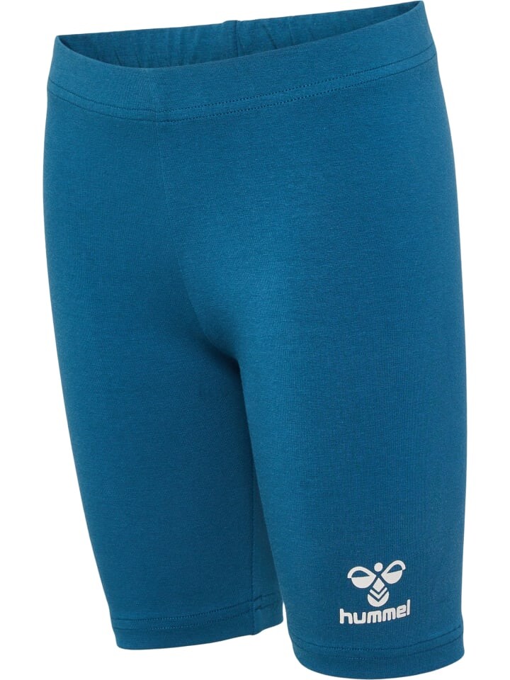 Шорты бермуды Hummel Verstellbare Taille Shorts Hmlflowy Mädchen, цвет BLUE CORAL — фото 4