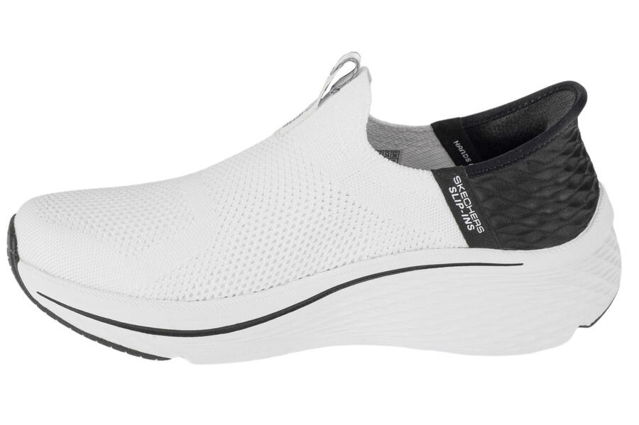 SKECHERS Женские кроссовки MAX CUSHIONING ELITE 2.0 ETERNAL Slip-On, белые/черные — фото 2
