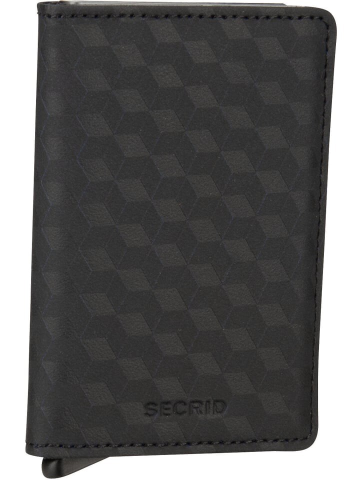 

Кошелек Secrid Geldbörse Slimwallet Optical, цвет Black-Titanium