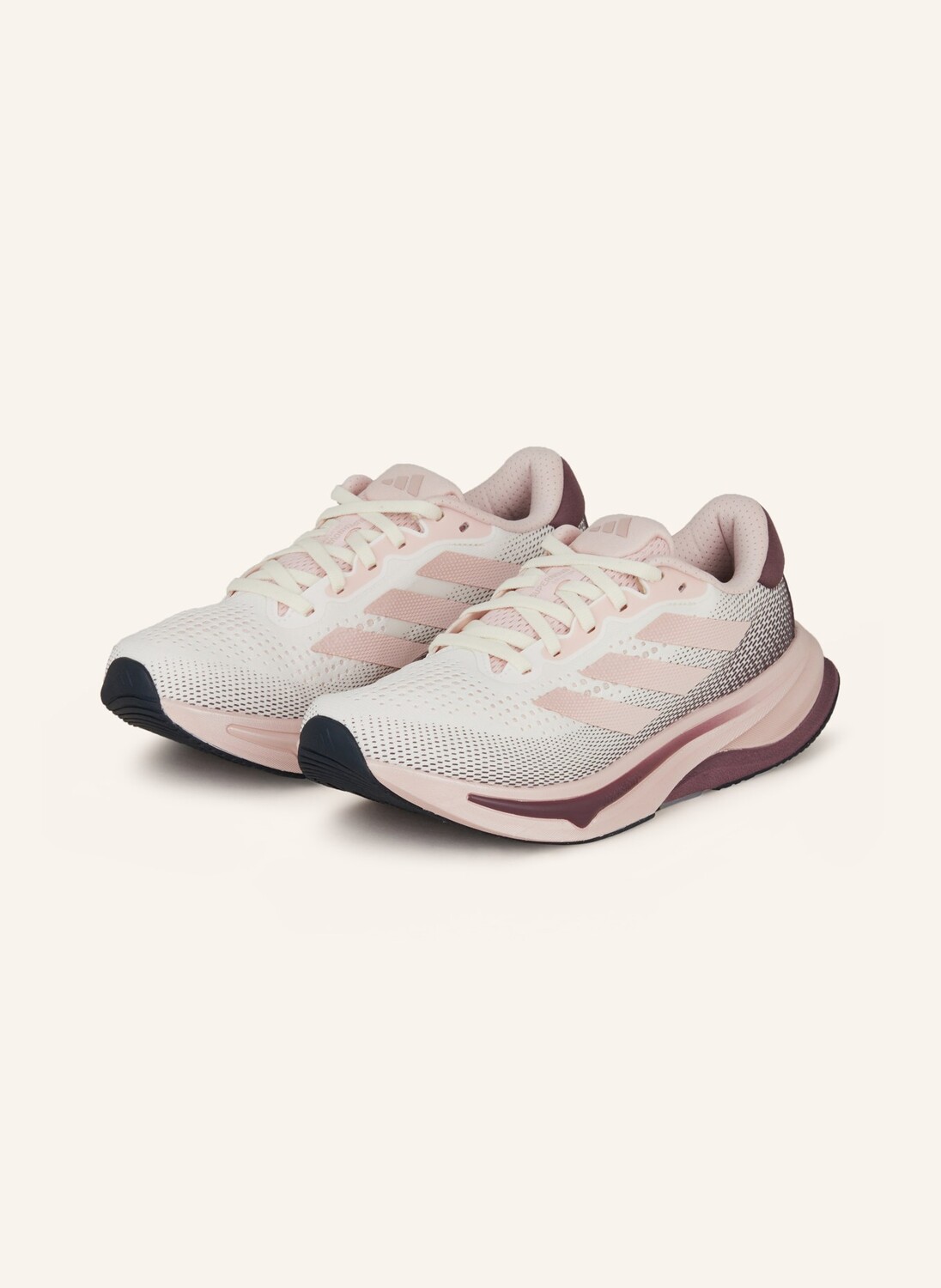 

Кроссовки supernova solution adidas, цвет ROSÉGOLD/ALTROSA/CREME