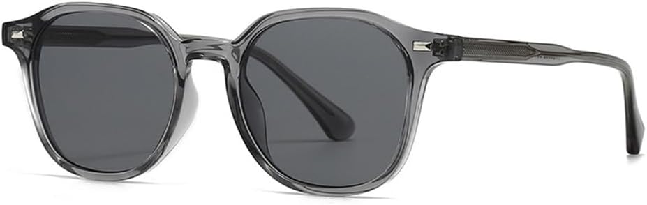 

Солнцезащитные очки UV400 с защитой от УФ-излучения - круглые, в стиле панк, с градиентной расцветкой, для женщин и мужчин, для бега и занятий спортом на открытом воздухе UYPTK, C6 Gray Black