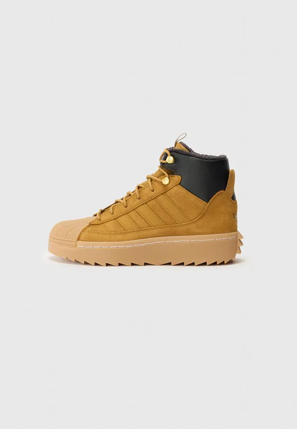 Унисекс высокие кроссовки superstar trek Adidas Originals, Brown