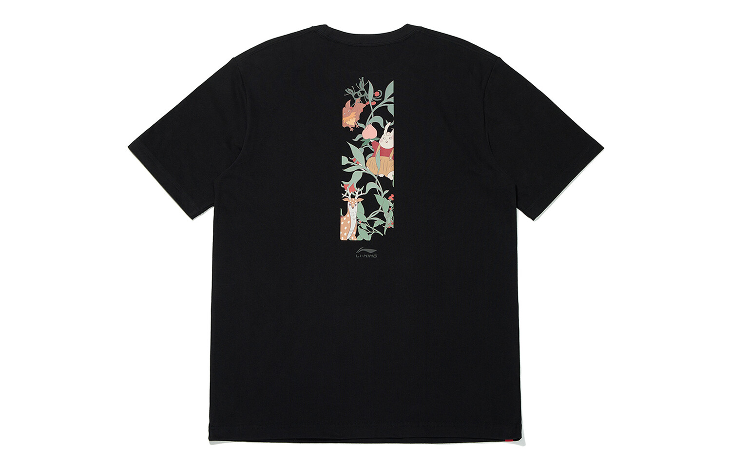 

Футболка Sports Life Collection унисекс черная Lining, черный