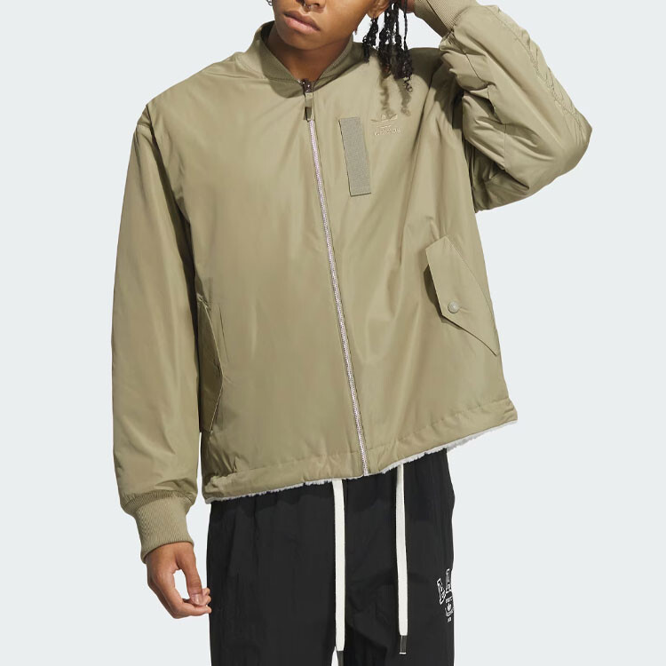 Куртка унисекс зеленая Adidas Originals, зеленый — фото 4