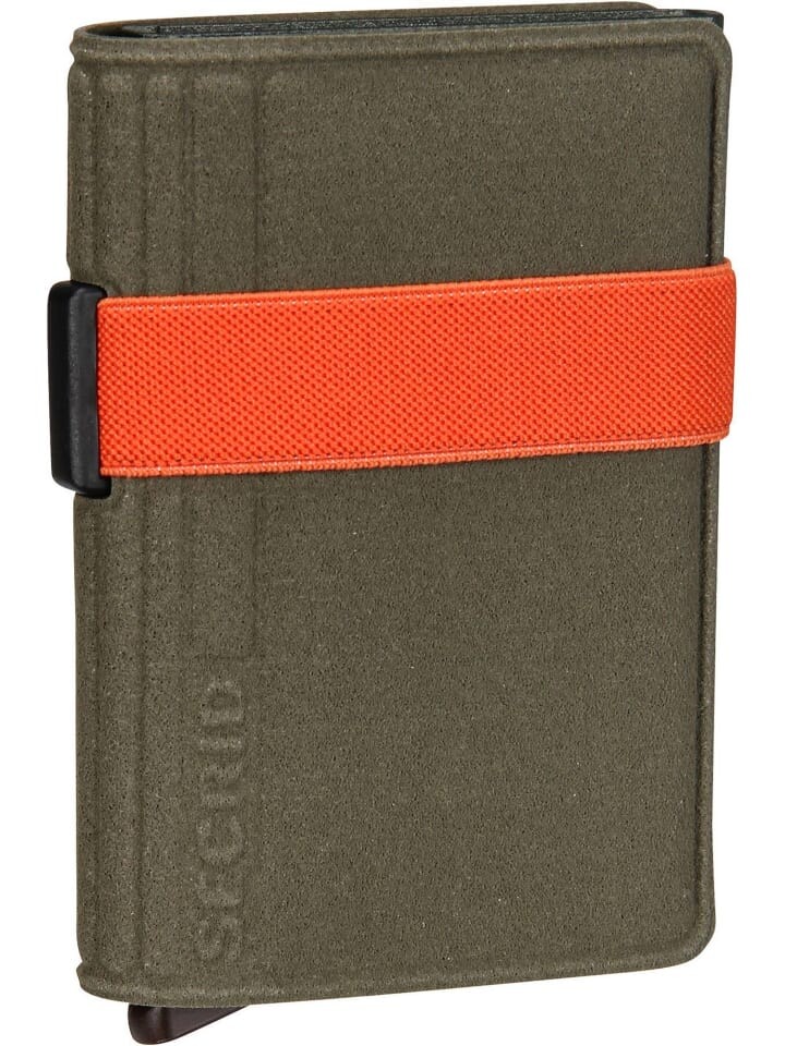 

Кошелек Secrid, цвет green/orange
