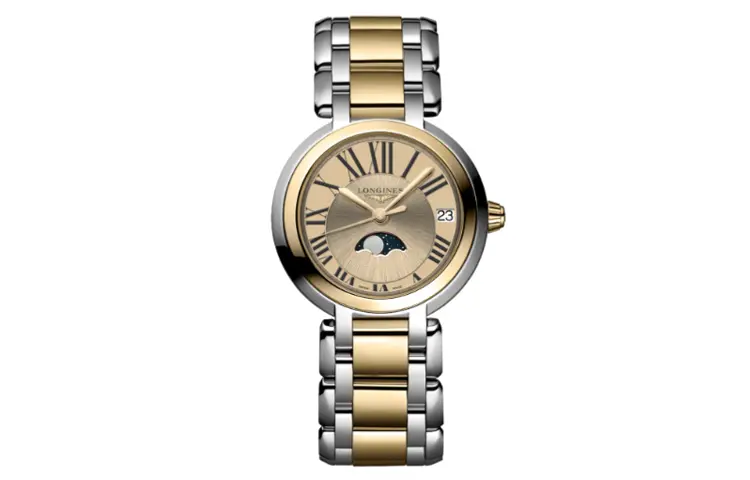 

LONGINES Часы Women's Heart Moon Collection Watch, Gold Dial