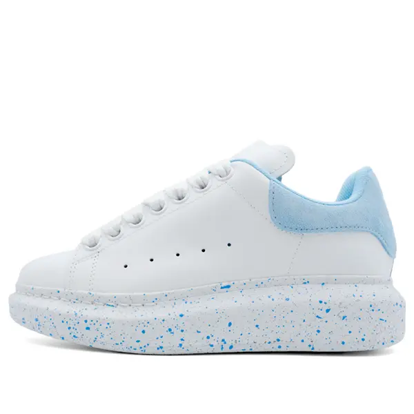 Кроссовки larry oversized low-top sneakers 'white sky blue' Alexander Mcqueen, белый