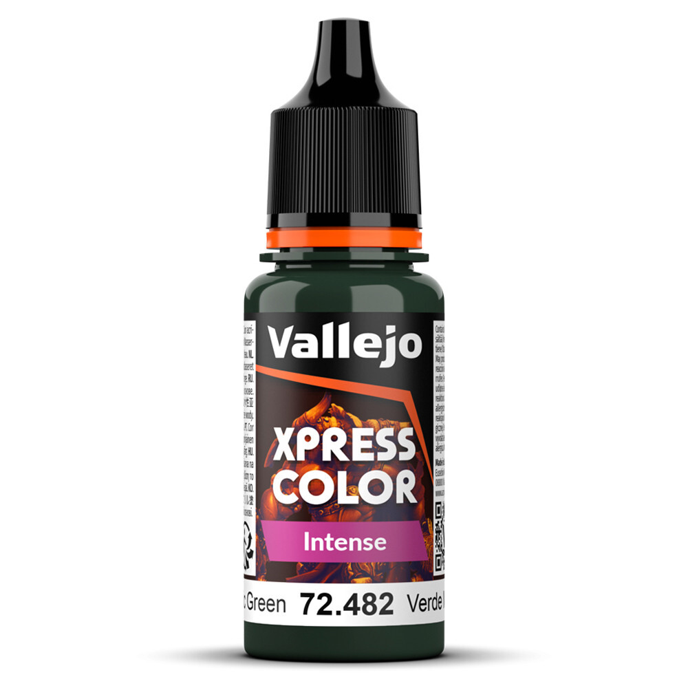 

Аксессуары Vallejo Game Color: Xpress Color Intense - Monastic Green (18ml)