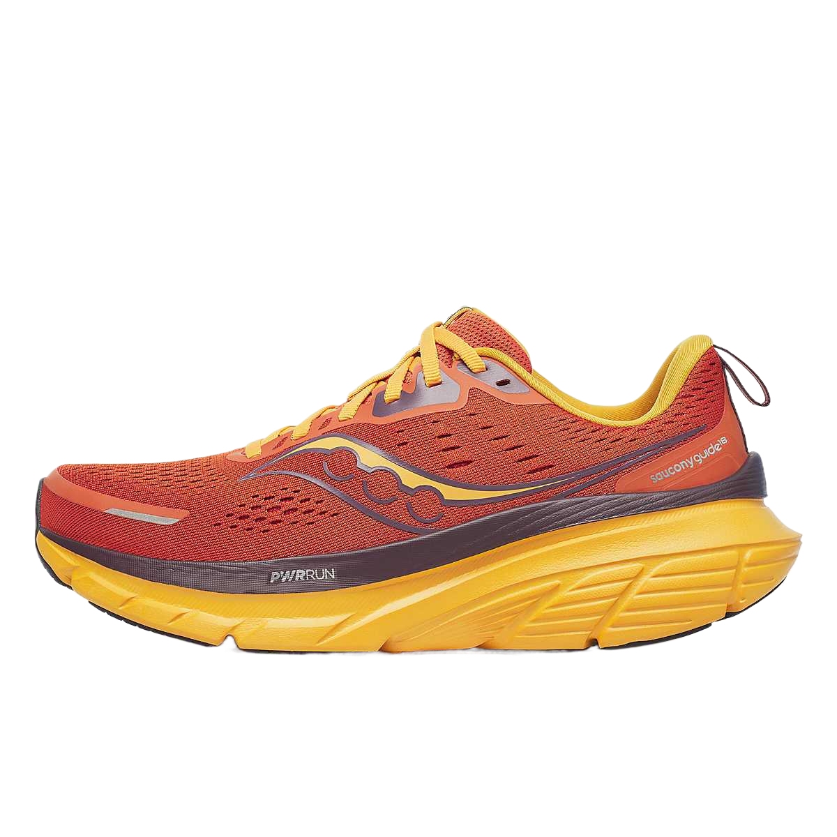 

Saucony Мужские кроссовки Guide 18 Cushioning Low Top, цвет оранжевый/желтый