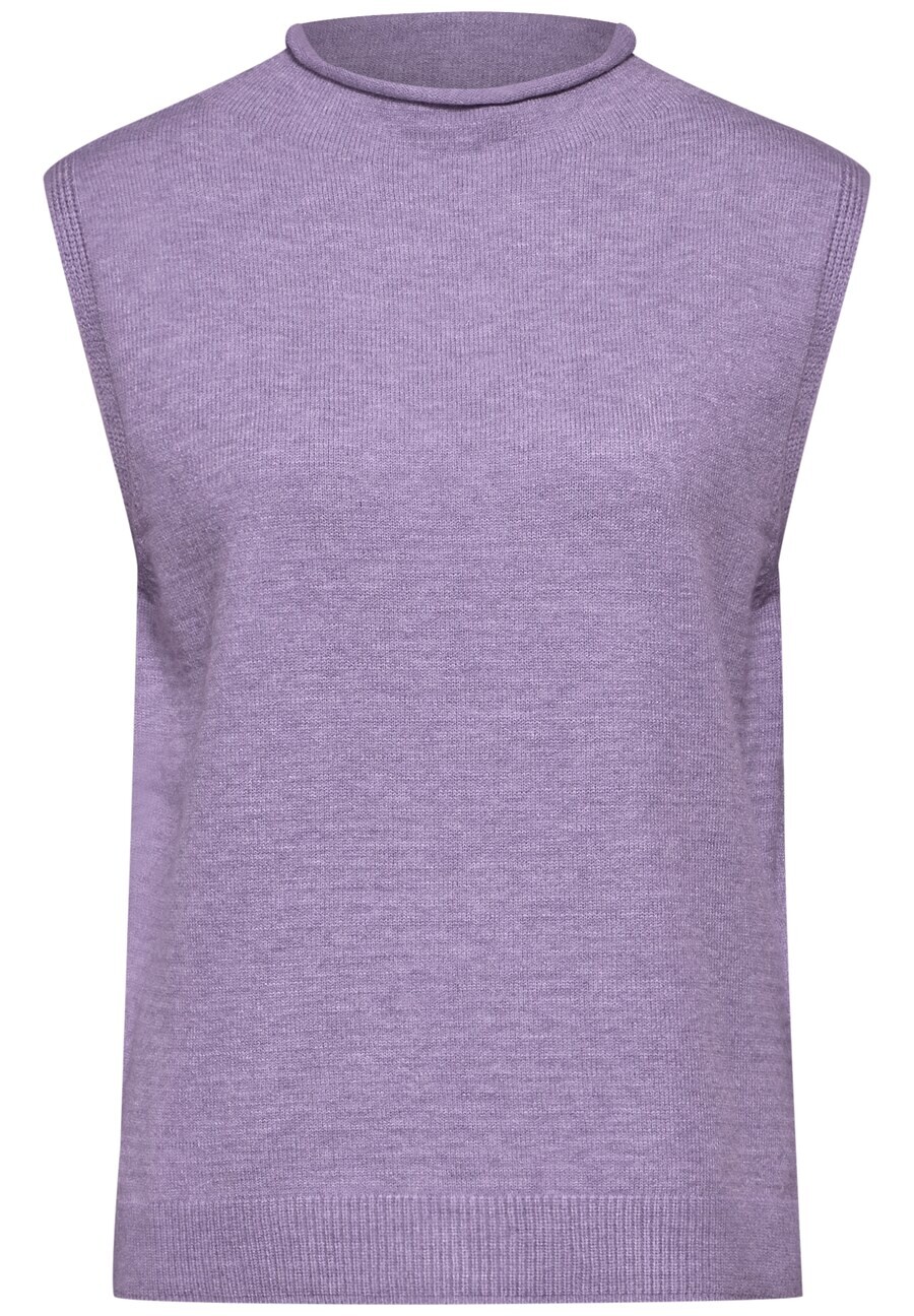 

Тонкий вязаный свитер STREET ONE Sweater, цвет light purple/mottled purple