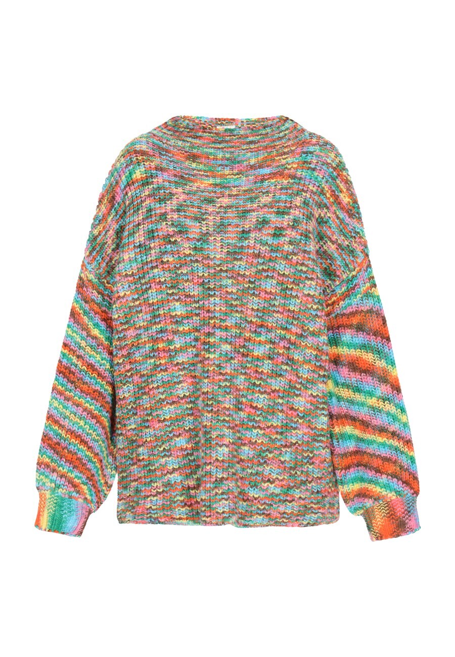 

Тонкий вязаный свитер IZIA Sweater, зеленый