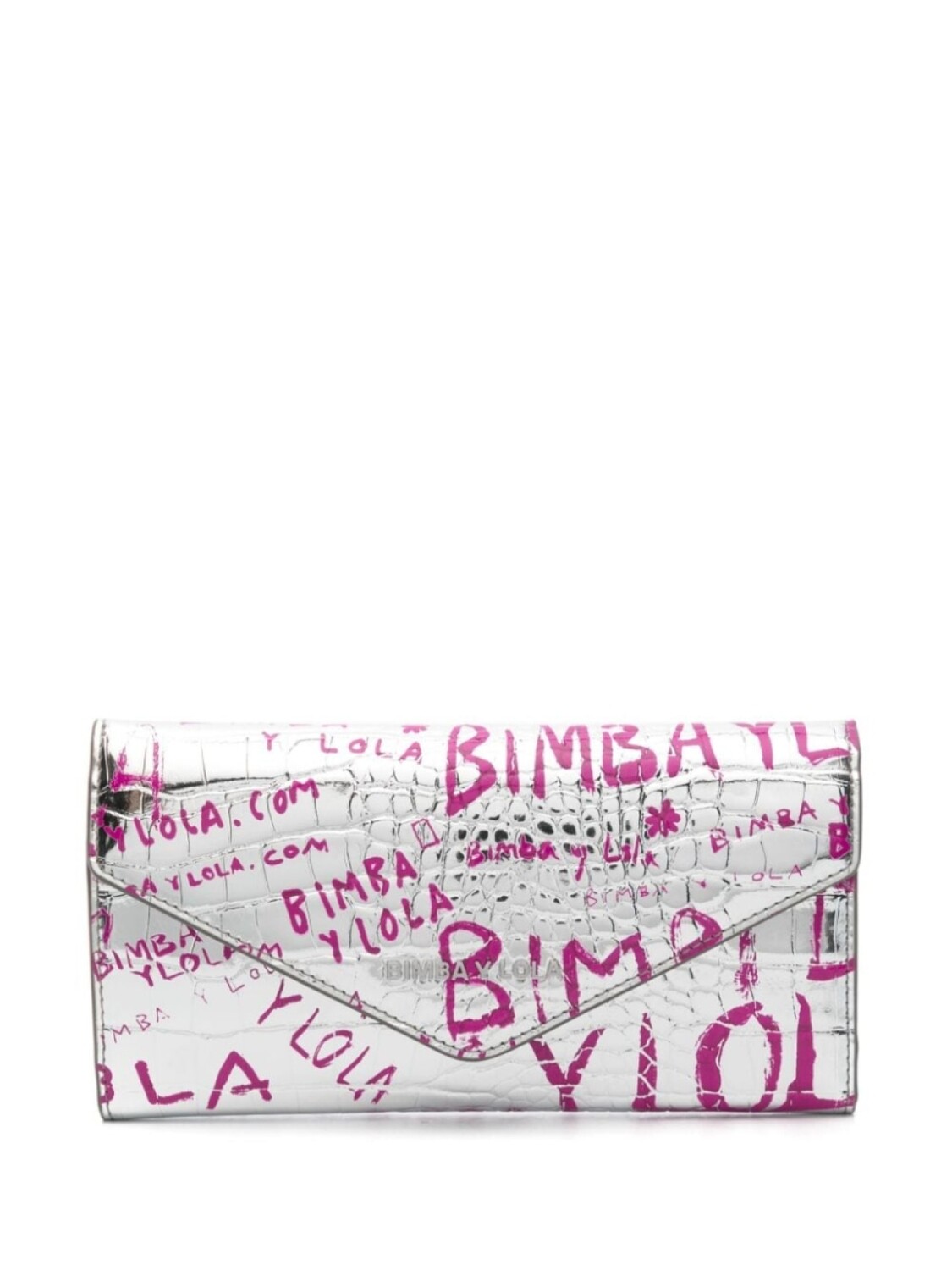 

Bimba y Lola кошелек с логотипом, серебряный