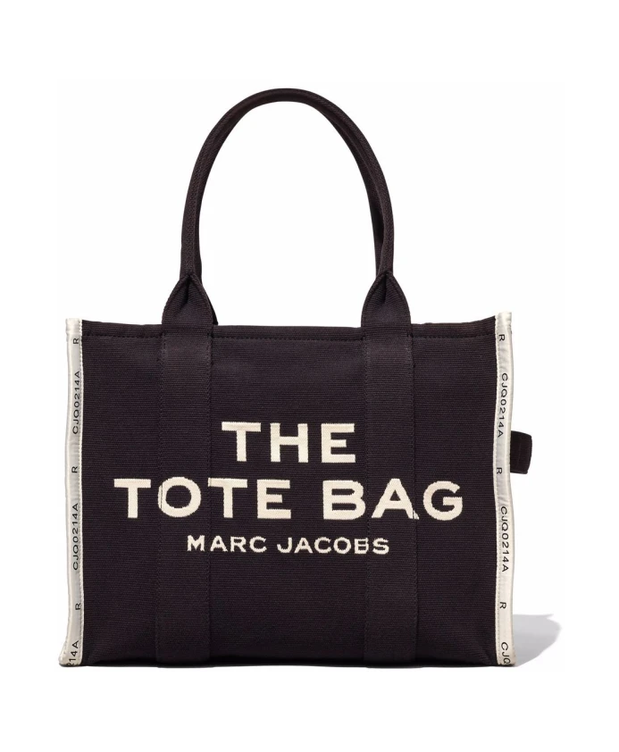 

Большая жаккардовая сумка тоут Marc Jacobs, черный