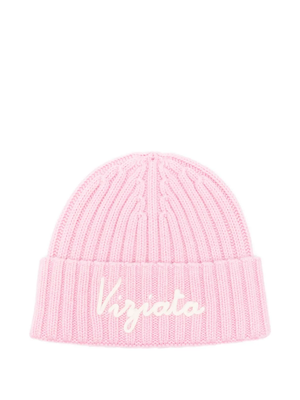 

Вязаная шапка Wengen с вышивкой Mc2 Saint Barth Kids, розовый