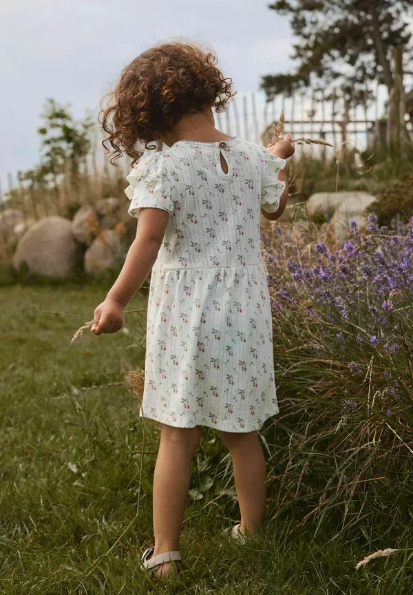 Платье regular fit jumper dress Lil' Atelier, кокосовое молоко — фото 2