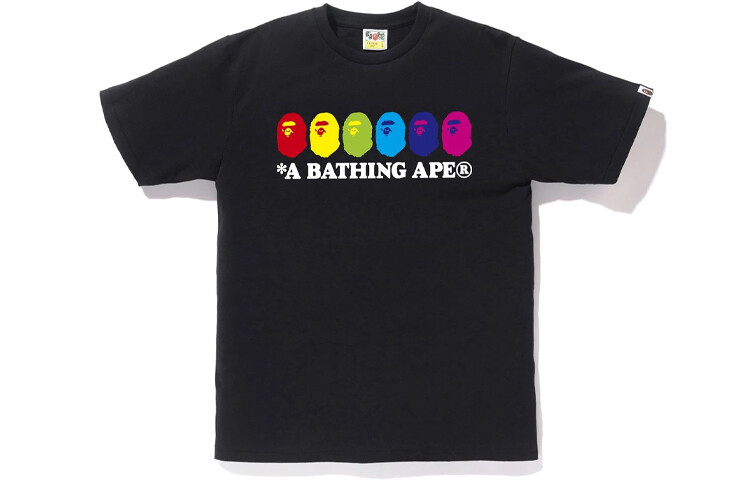 

Футболка Ape Head Series для мужчин A Bathing Ape, белый