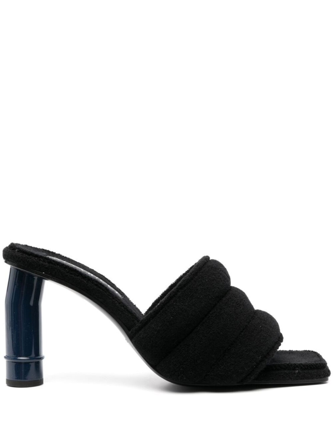 Nina Ricci мюли с квадратным носком, черный