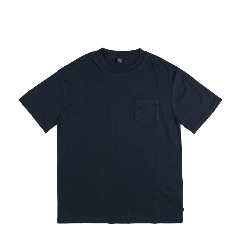 

Футболка basic washed pocket t-shirt Patta, черный