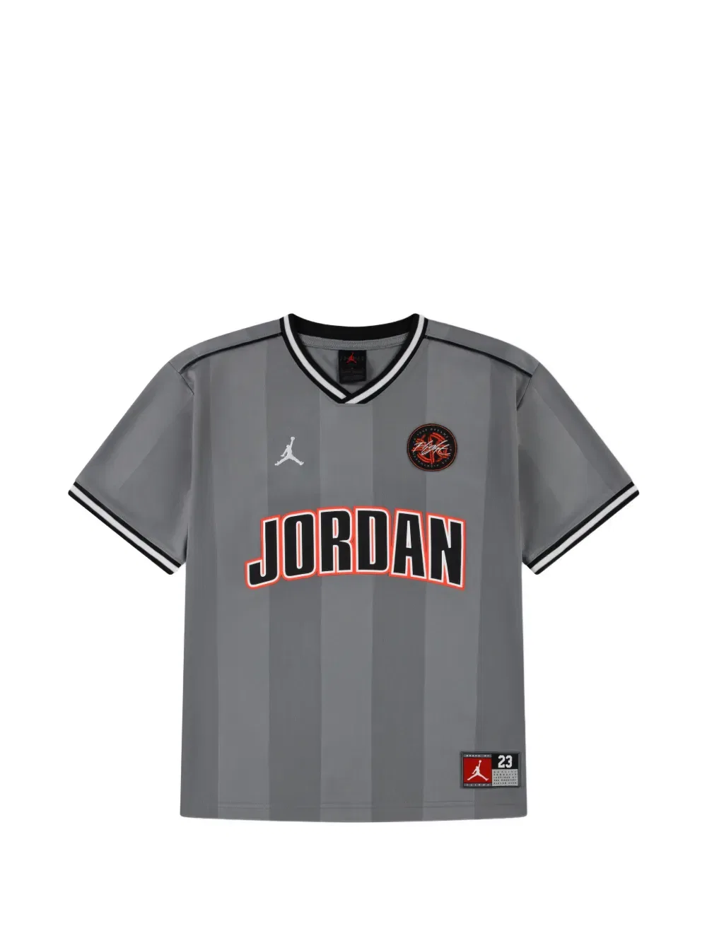 Футболка с логотипом Jordan Kids, серый