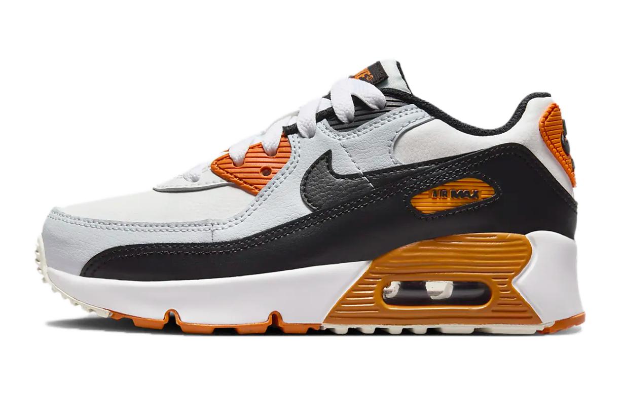 

Кроссовки Nike Air Max 90 LTR PS, белый/черный/оранжевый