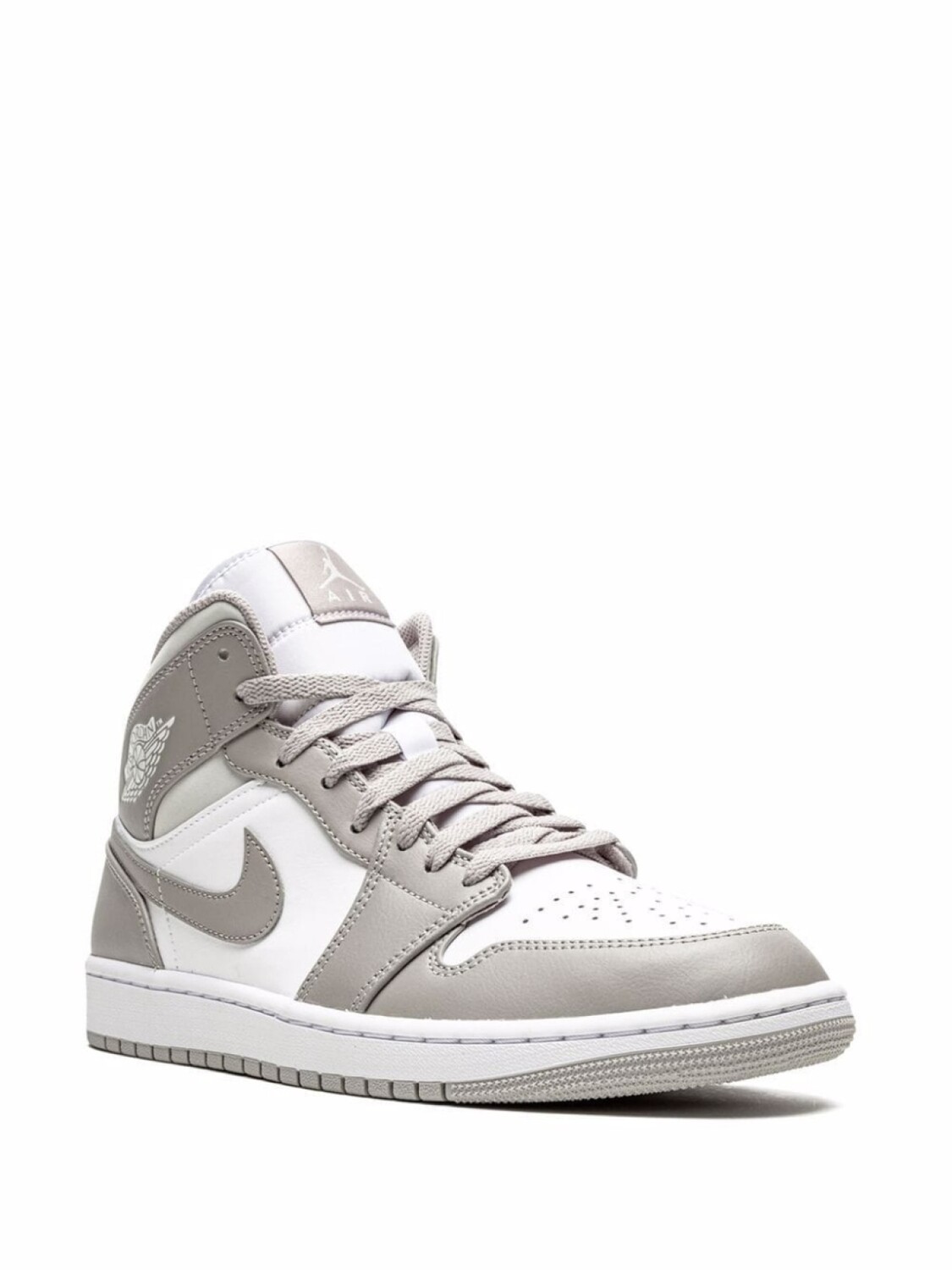 Jordan кроссовки Air Jordan 1 Mid Linen, серый — фото 2