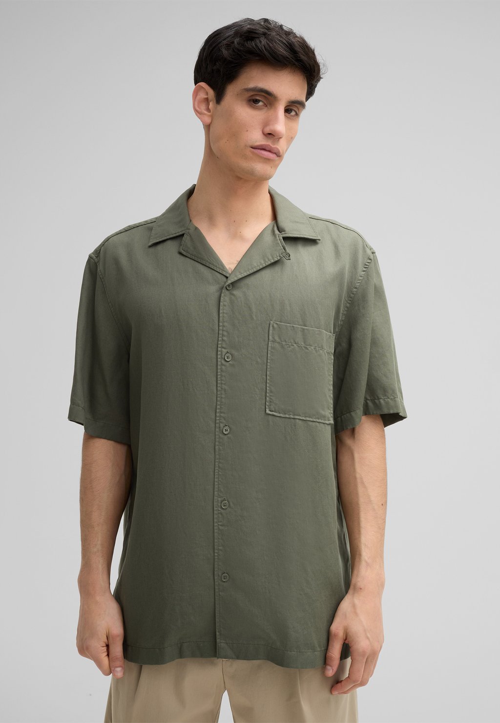 

Рубашка Strellson, оливковый