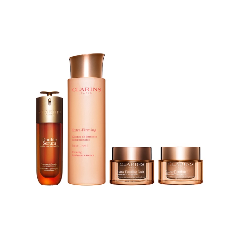 

Набор для ухода за кожей revitalize, firm, and elastic skin hydrating and repairing 200мл+50мл+50мл+50мл CLARINS