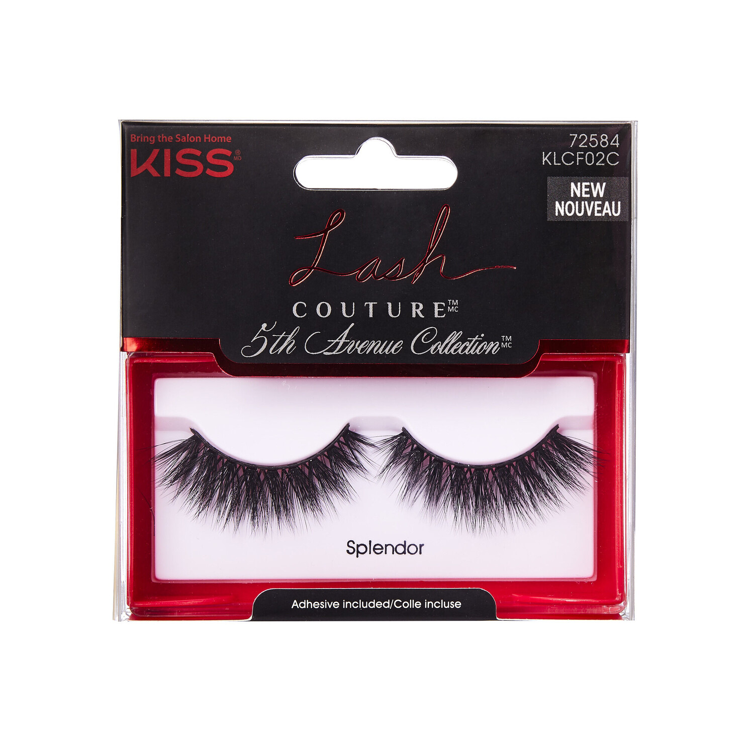 

Накладные ресницы klcf02 lash Kiss Couture, 1 пара
