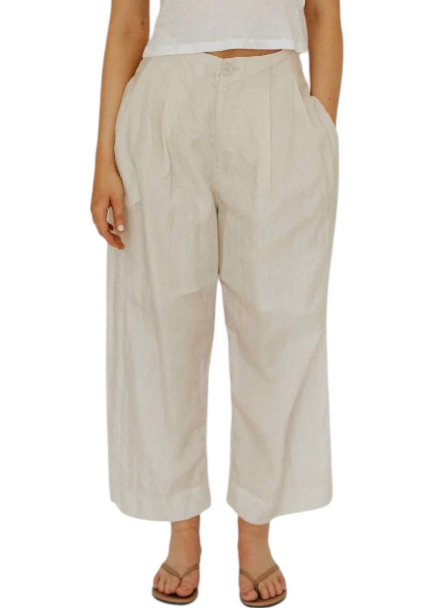 

Штаны Trace Trouser в пергаменте LAUREN MANOOGIAN, цвет parchment