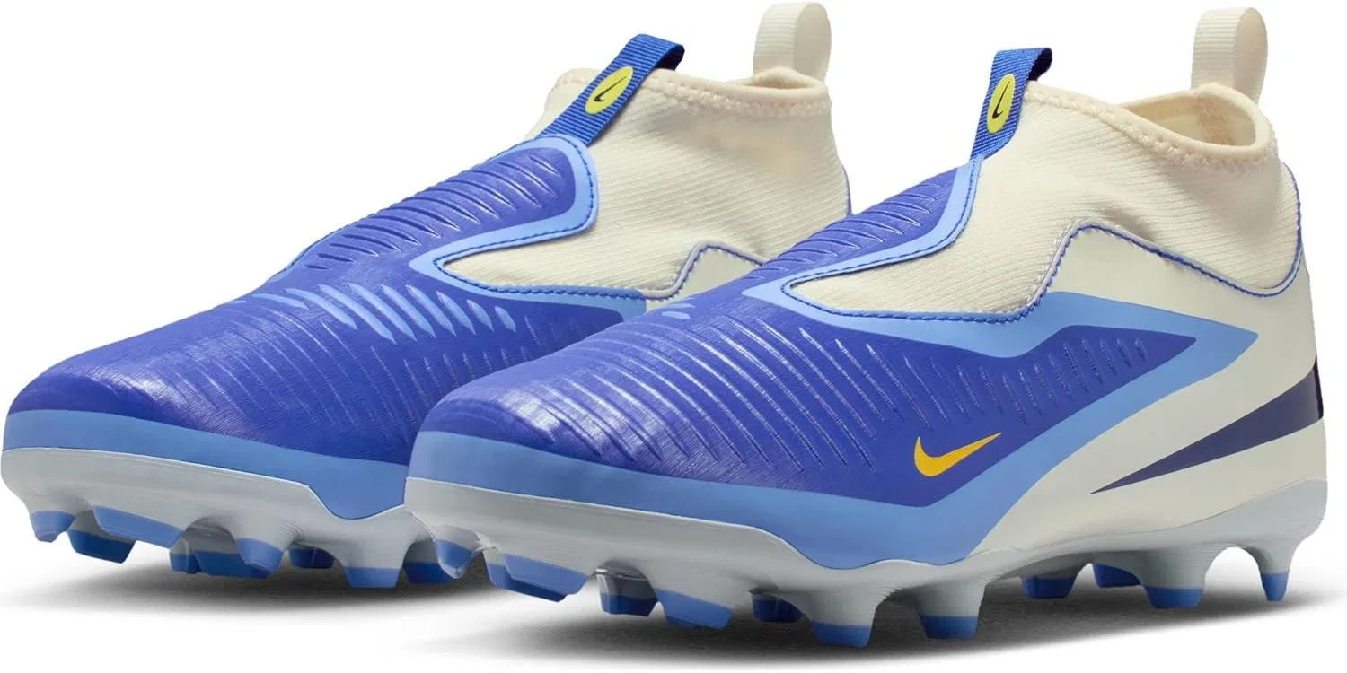 Детские футбольные бутсы Nike Unisex Kids Jr. Phantom 6 High Academy LV8 Regular Ground для старшего возраста, Multicoloured — фото 2