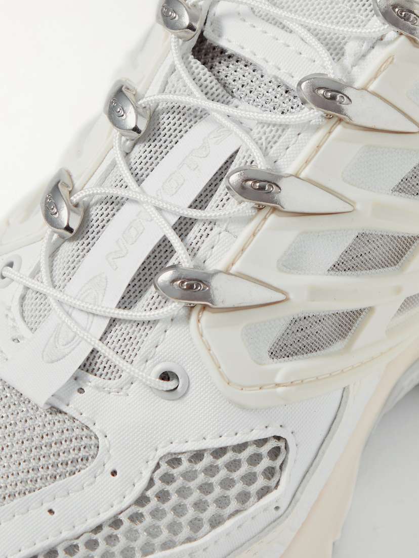 Кроссовки Acs Pro Advanced с резиновой отделкой и сеткой Salomon, белый — фото 4