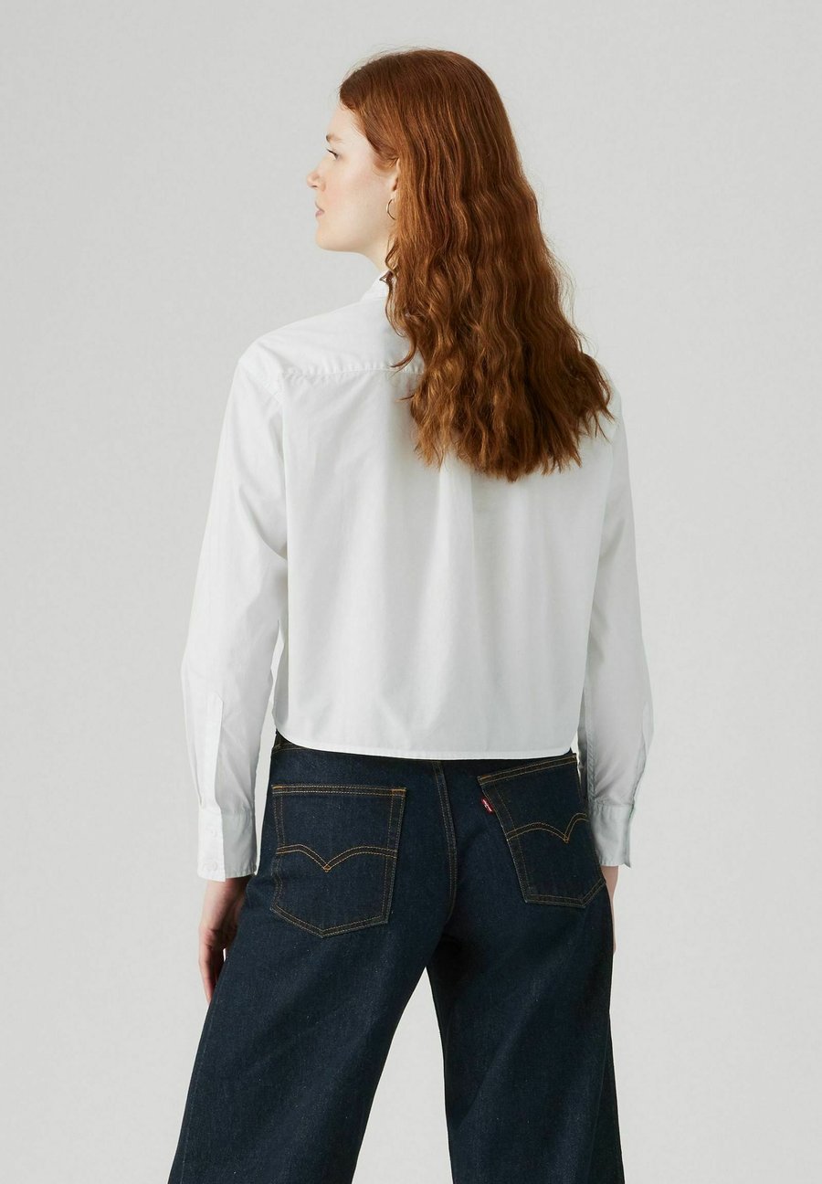 Блуза Levi's CROPPED HARLIE TUXEDO, Bright White/White Denim — фото 2