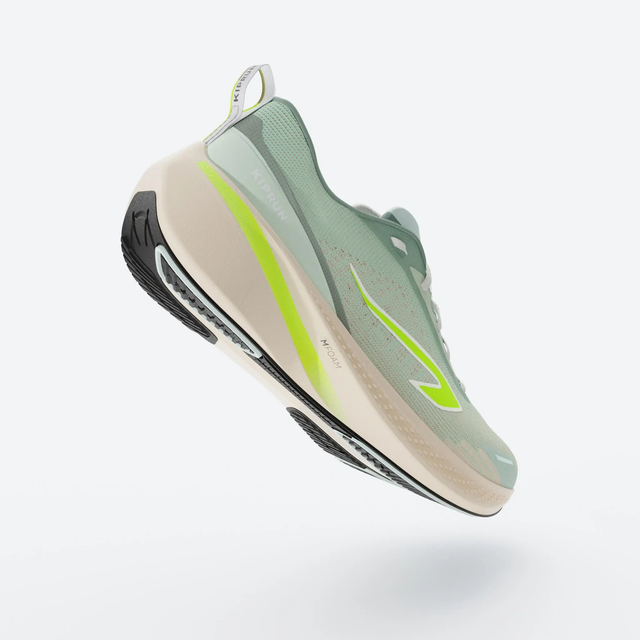 Женские амортизирующие лёгкие беговые кроссовки Kiprun CUSHION 500 для средних дистанций — фото 3
