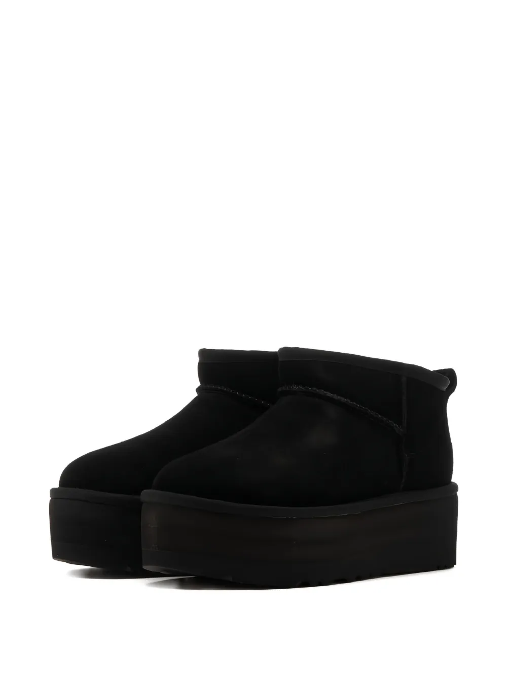 Мини-сапоги на платформе 50 мм Ugg, черный — фото 2