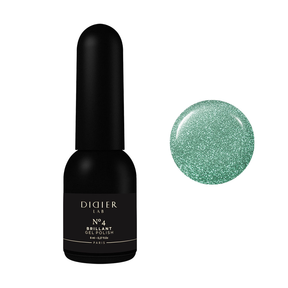 

Гель-Лак для ногтей gel polish brillant Didier Lab, цвет nr. 4, 8 мл