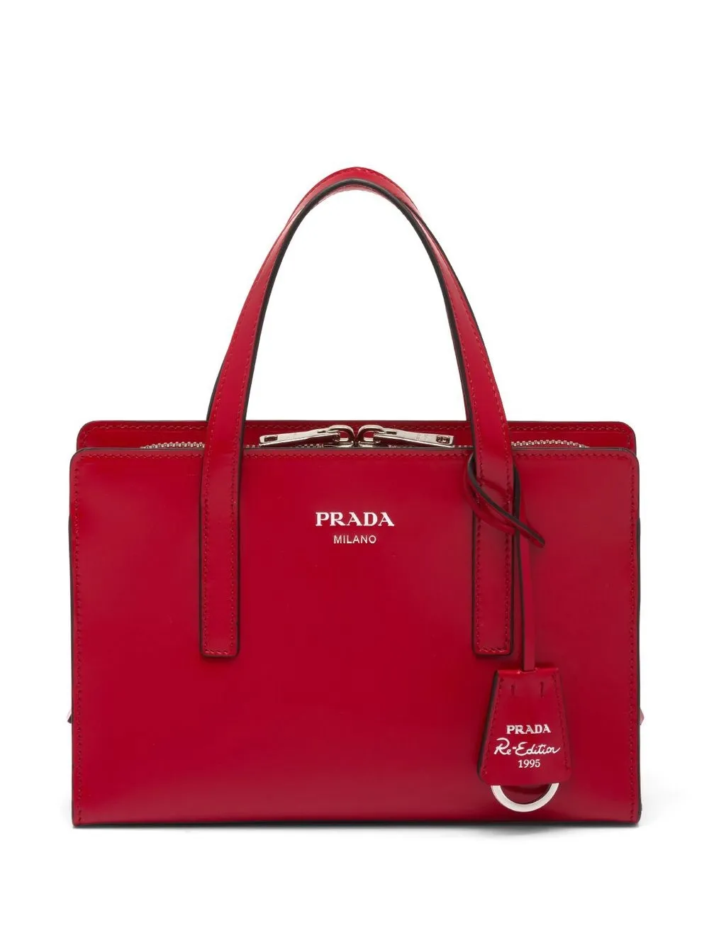 

Маленькая сумка-тоут Re-Edition 1995 Prada, красный