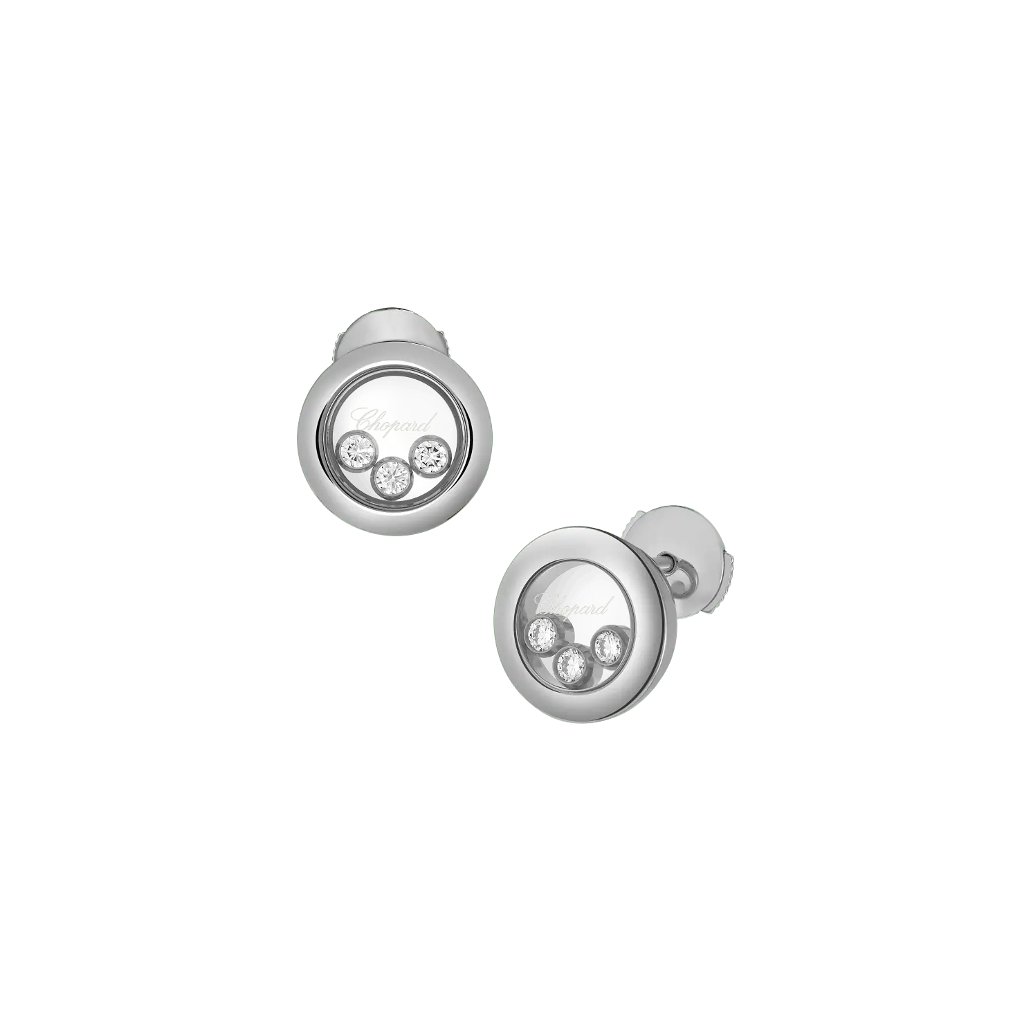 

Серьги Chopard Happy Diamonds Icons - Серьги, белое золото, бриллианты
